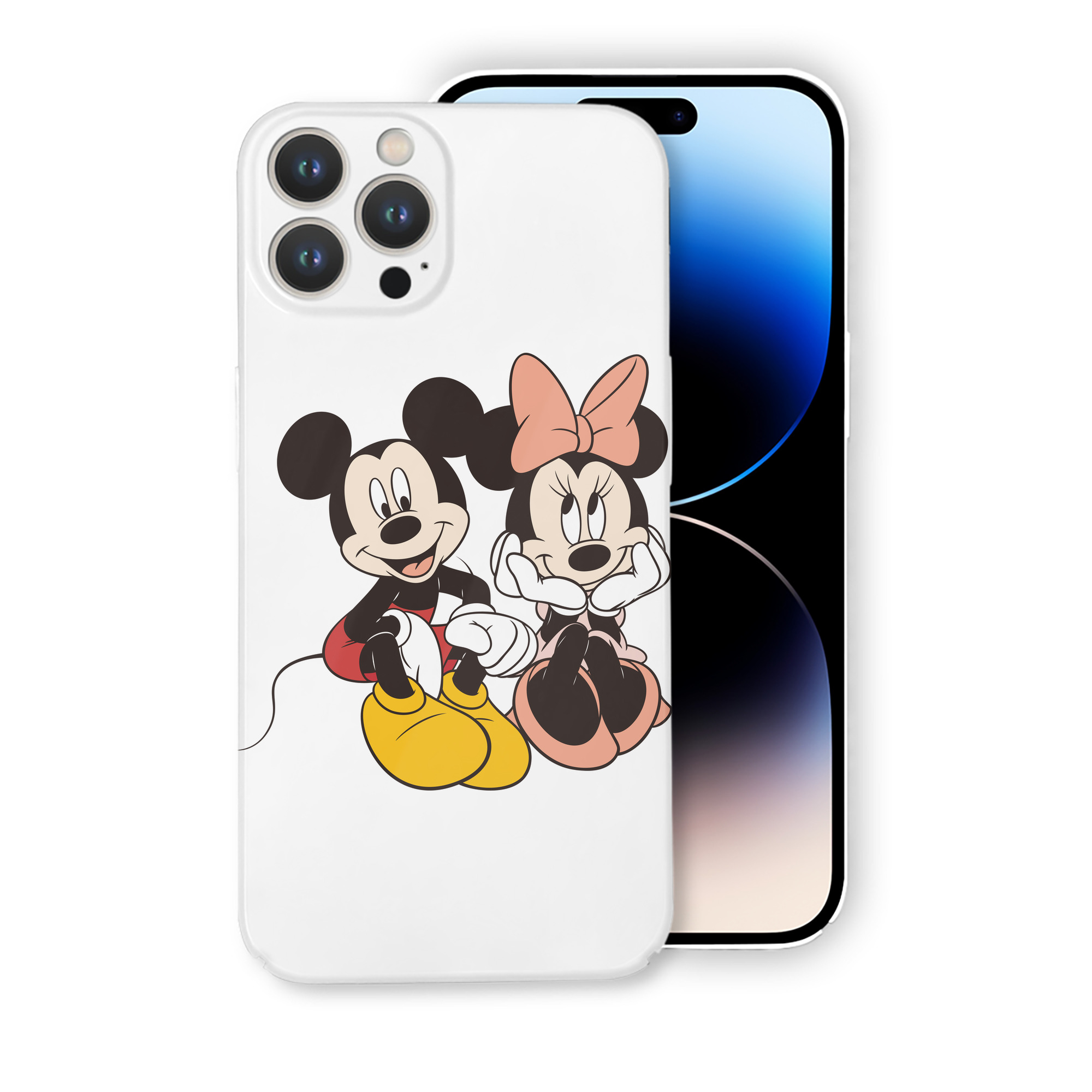 （画像用） ミッキーマウス Mickey Mouse 【iPhone 14シリーズ対応】ハードケース